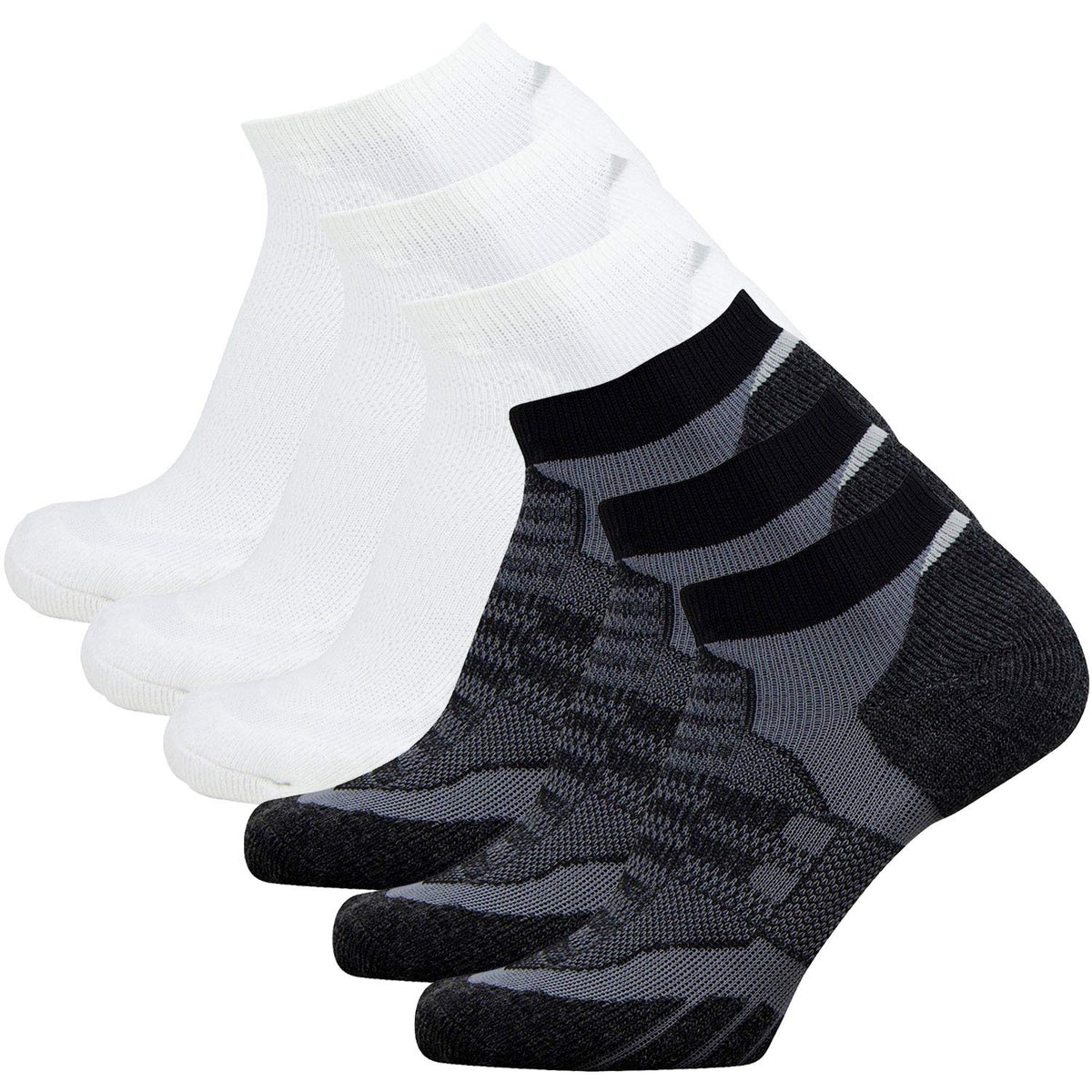 Black & White Striped T.U.K. Women's Crew Socks